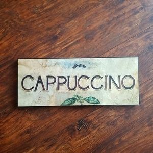 Set of Coffee/Tea & Cappuccino Artwork in excellent condition